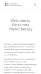 Mobile Screenshot of barcelonaphysio.com